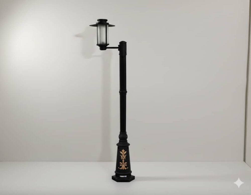 چراغ باغی فلزی مدل لاوین - Image 4