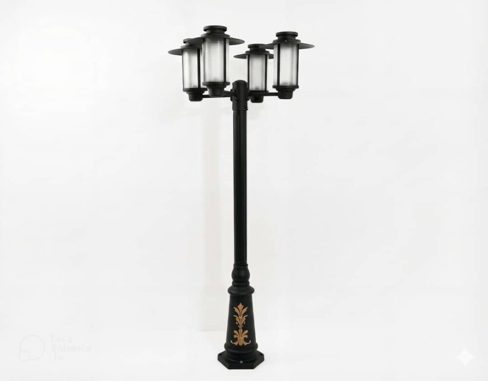 چراغ باغی فلزی مدل لاوین - Image 8