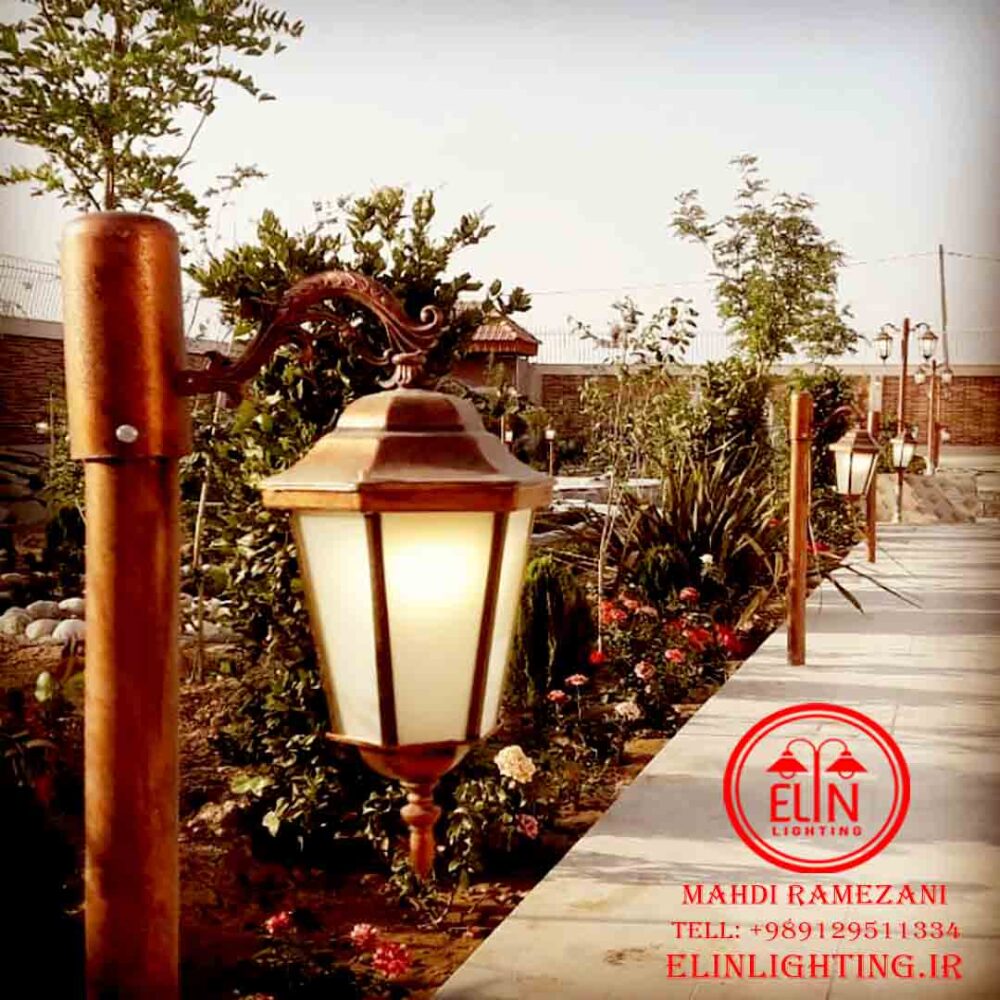 تک شعله رومی فلزی صنایع روشنایی و بازرگانی الین