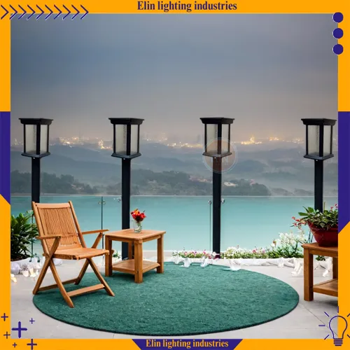 چراغ باغی چهارطرفه رونیکا