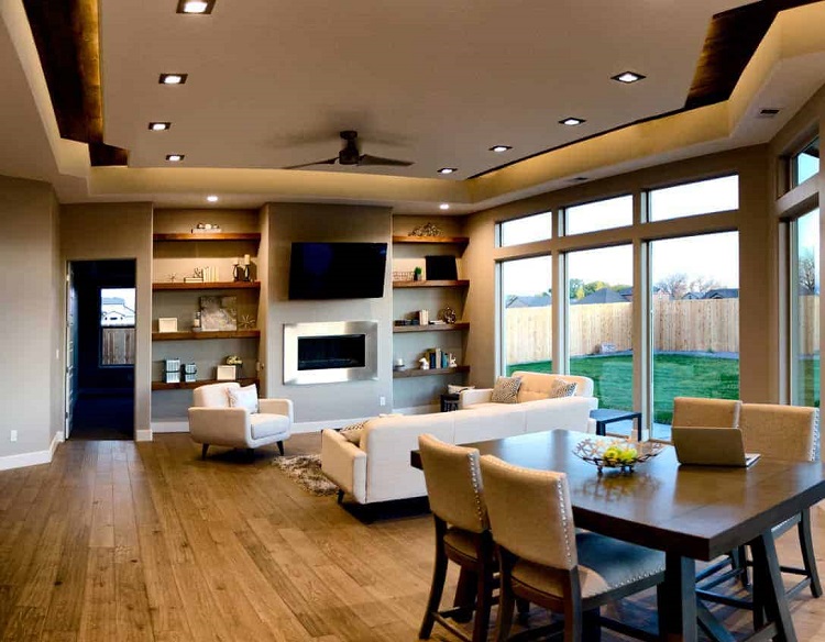 نورپردازی فضای بزرگ