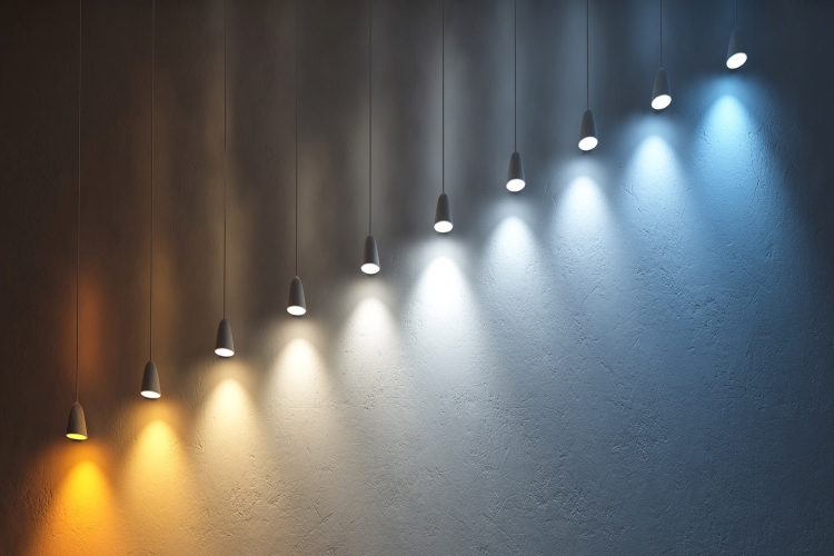 کاربرد دمای رنگ نور در نورپردازی