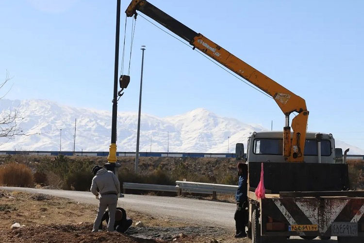 علامت‌گذاری و تعیین فاصله میان چراغ‌ها