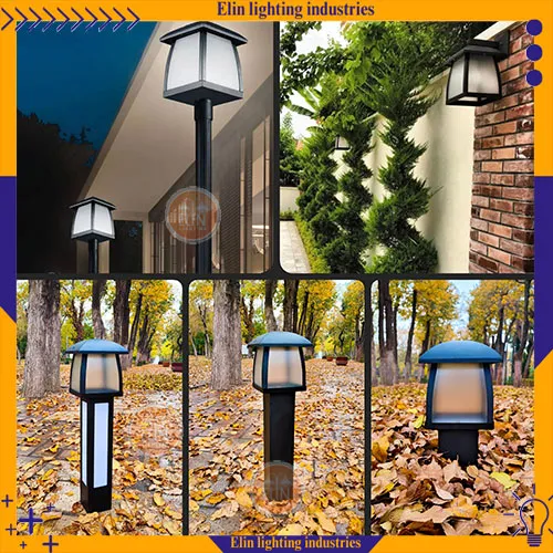 چراغ باغی مدرن فلزی