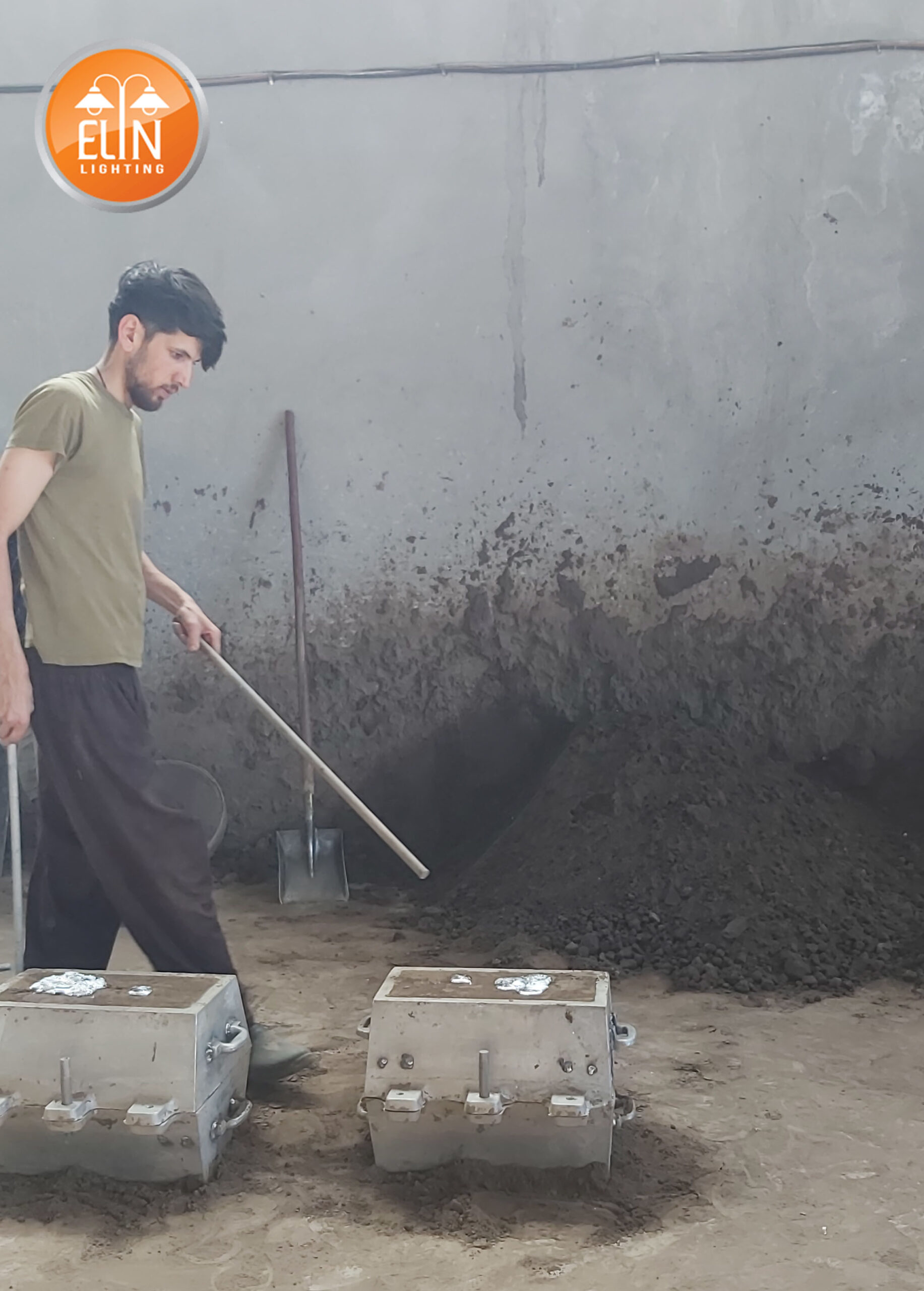 مراحل تولید سرچراغ خیابانی مراحل تولید سرچراغ خیابانی