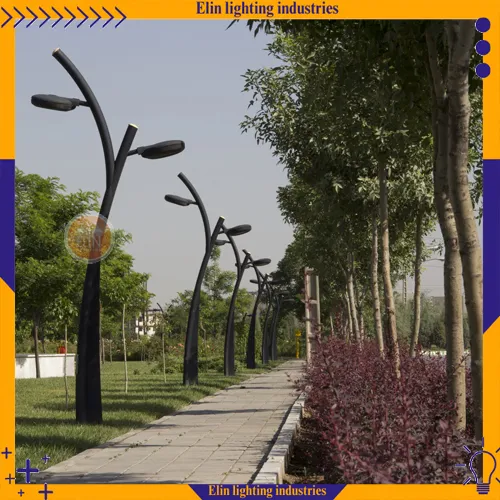 پایه چراغ خیابانی