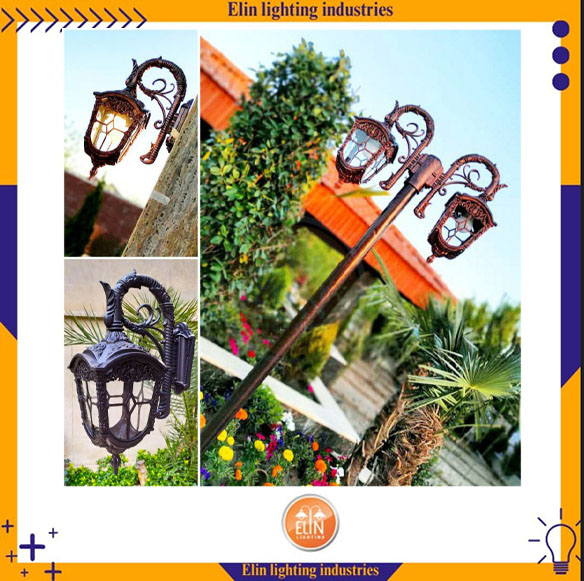 جنس و کیفیت پایه چراغ باغی