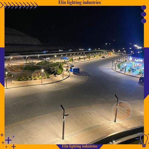 خرید پایه چراغ پارکی فلزی