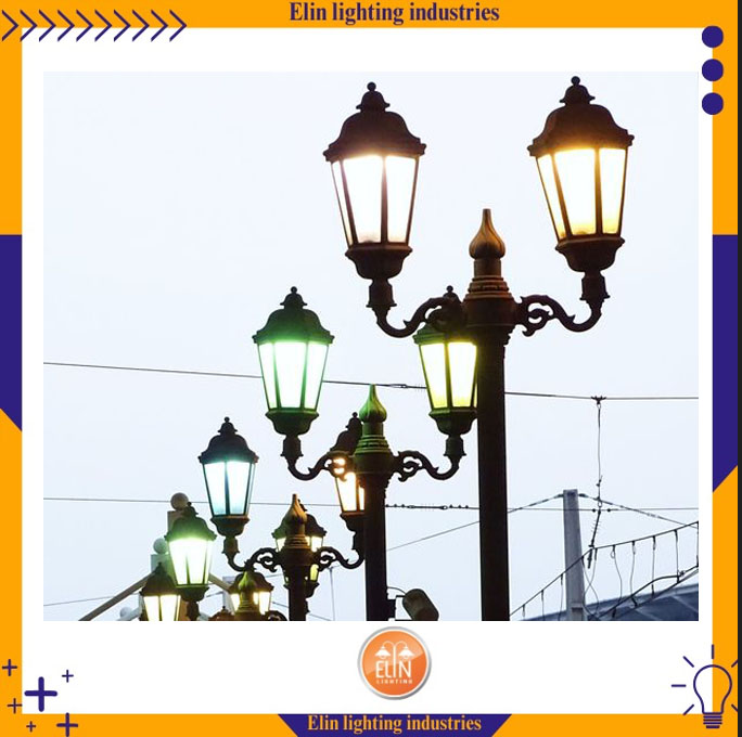 چراغ ایستاده پارکی