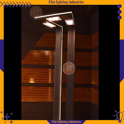 چراغ پارکی آلومینیوم مدرن