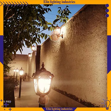 چراغ پایه دار باغی
