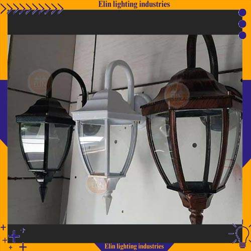چراغ فلزی باغی