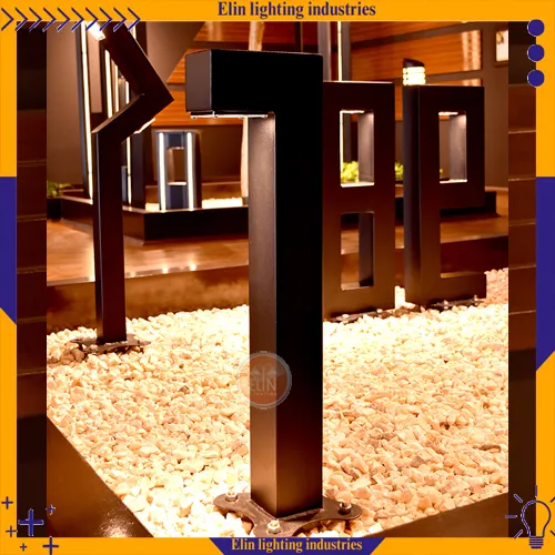 چراغ چمنی کوتاه مدرن 